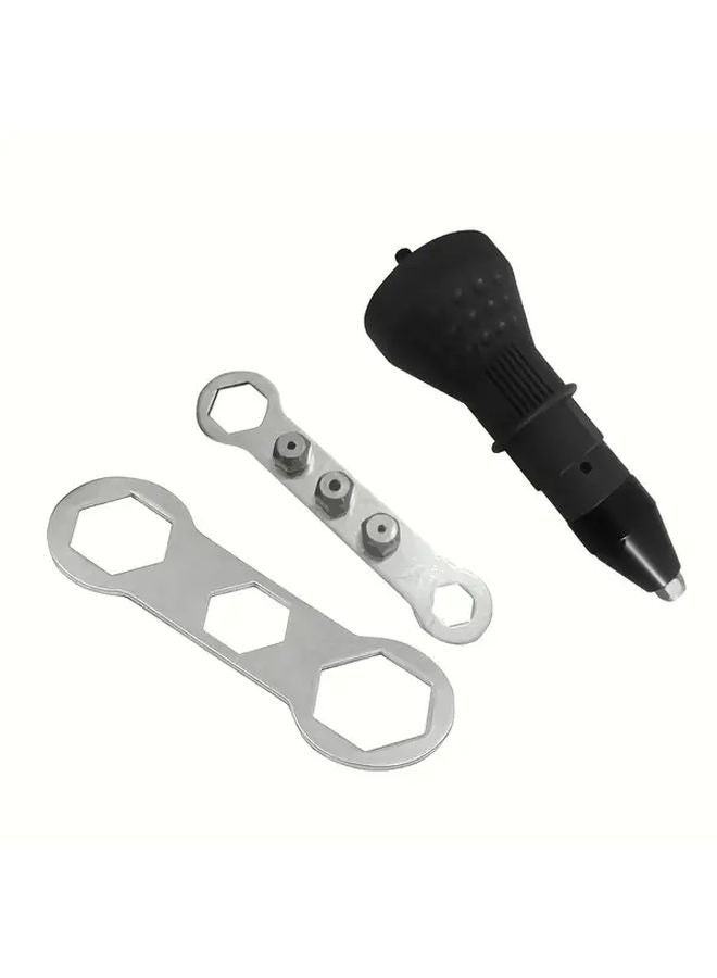 Blue Electric Rivet Gun Adapter Cordless Nut Tool For 2 4Mm To 4 8Mm Sizes - Image 5