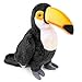 ZHONGXIN MADE Toucan Plush Toy Realistic 115inch Black Toucan Stuffed Animal Cute Bird Toucan Plush as Gift for Your Friends - Image 3