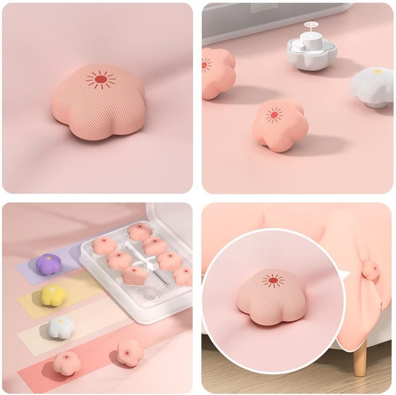 Duvet Clips Set, Duvet Pins Duvet Button Duvet Cover Clips Botton Duvet Fixing Holder 16Pcs (Multi Colors) - Image 5