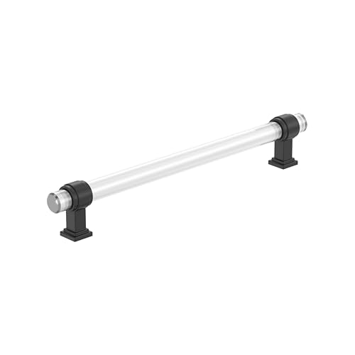 Amerock BP36661CBBR ClearBlack Bronze Cabinet Pull 8 inch 203 mm CentertoCenter Cabinet Handle Glacio Drawer Pull Kitchen Cabinet Handle Furniture Hardware - Image 1