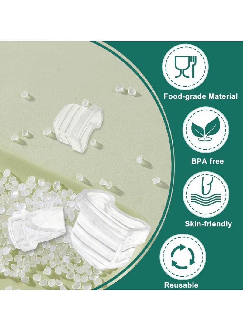 Duckbill Valves Silicone Diaphragms for MomMed S21 S23 S18 Breast Pump, Food-Grade Replacement Parts for Enhanced Performance Hygiene 6-Pack - Image 3