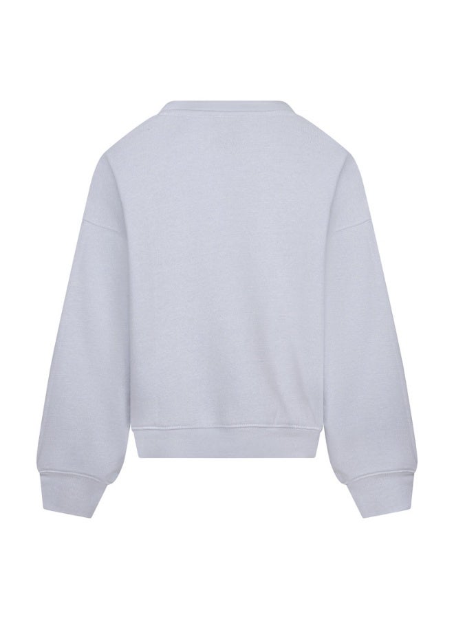 Jordan Baby Blue Crew Sweatshirt - Image 2