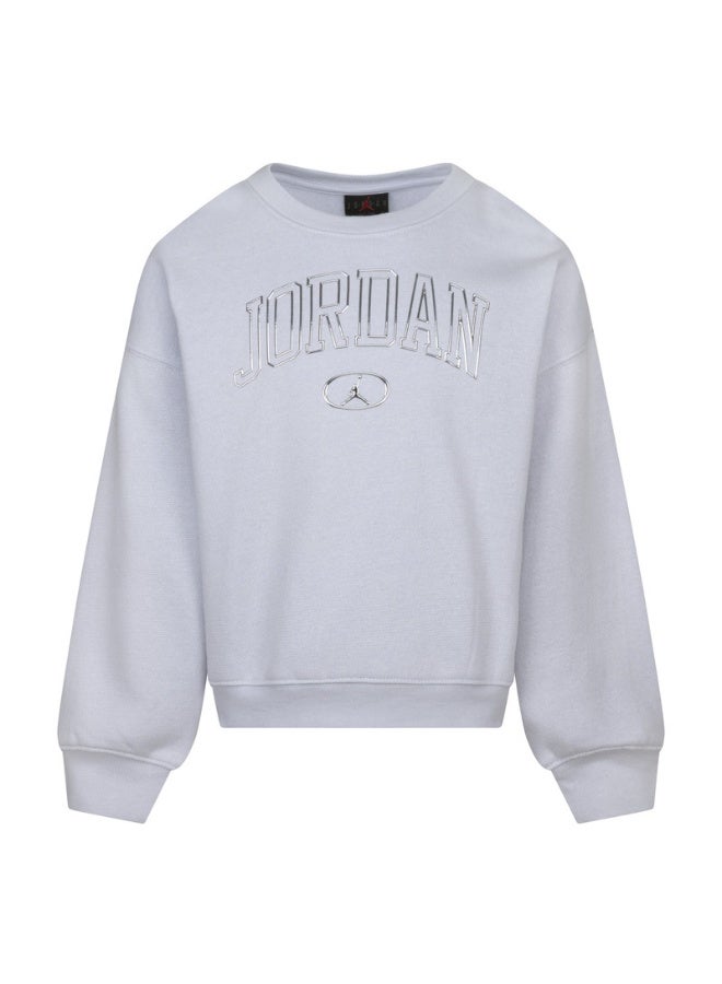 Jordan Baby Blue Crew Sweatshirt - Image 1