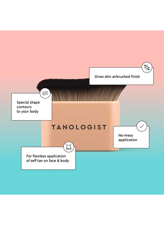 Tanologist Tanologist Blending Brush for Self Tan - Vegan Body Brush for Flawless Self Tanner Application, 1 Count  - Image 2