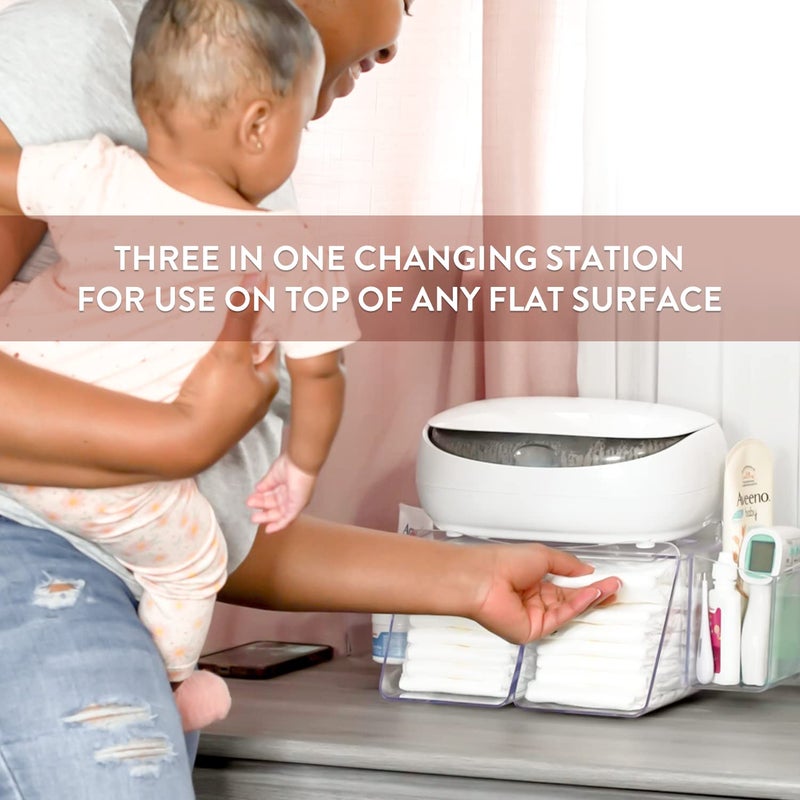 Prince Lionheart Dresser Top Diaper Depot Baby Wipes Warmer Diaper Depot Nursery Essencial Baby Registry - Image 5