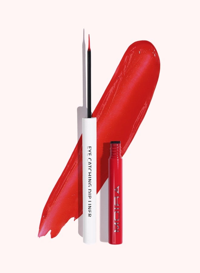 Moira Eye Catching Dip Liner (013, Red) - Eyeliner - Image 1