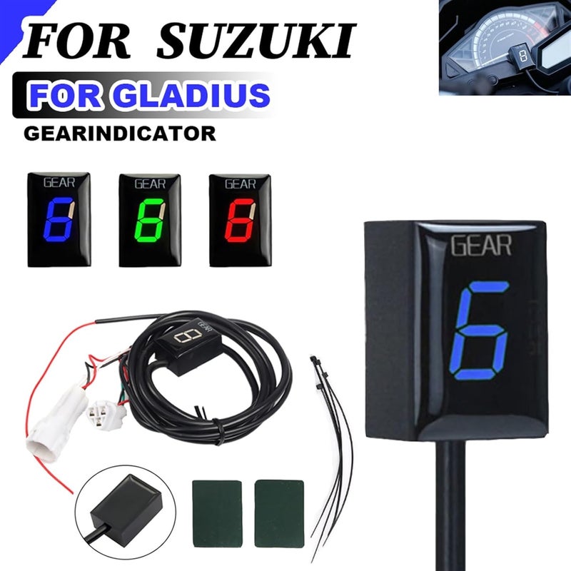 Vuzmode Gear Indicator for Suzuki Gladius 2009-2015 - Image 3