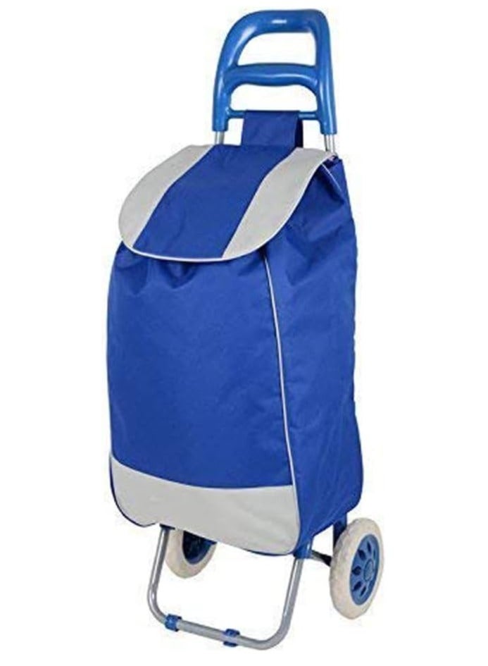 DubaiGallery Unique Heavy Duty Shopping Trolley Bag with Wheels for Vegetables Grocery  - Image 1