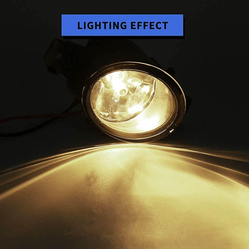 VGETTING Fog Light Assembly for 2019-2021 Nissan Altima with H11 Halogen Bulb, Bezel, Switch, and Wiring Harness - Image 5