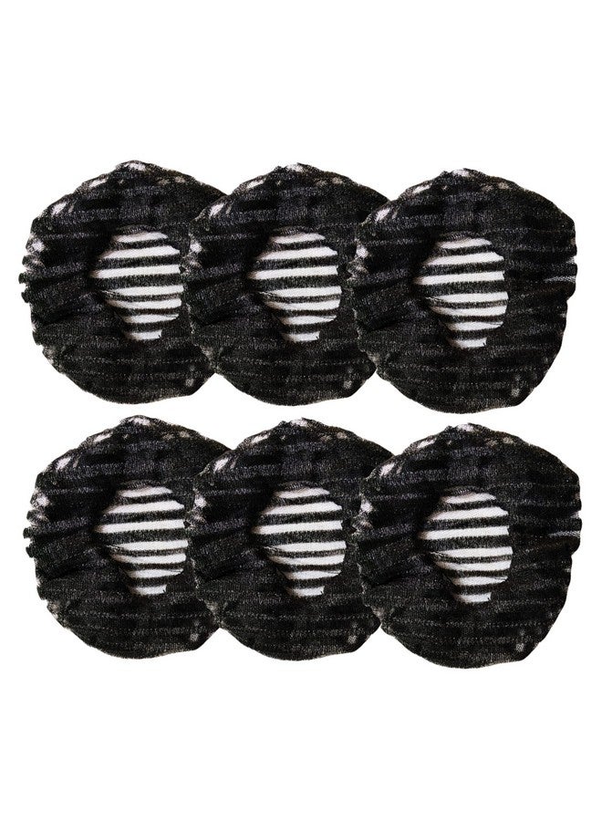 AKADO Juda Net Bun Cover Hair Styling Bun Net Hair Juda Bun Net for Women and Girls Invisible Hair Net Hairnet for Dance Buns Reusable Elastic Black Bun Jali for Women (3) - Image 5