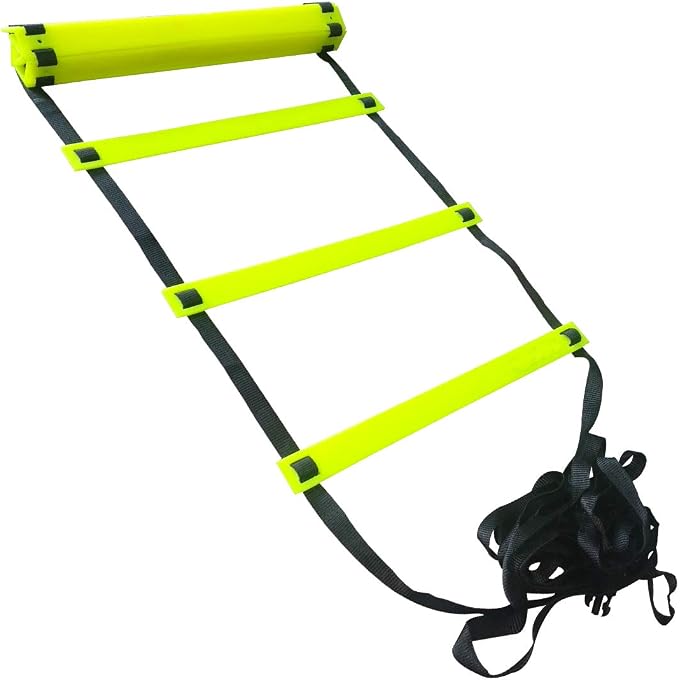 ROXAN Flat Heavy Adjustable Speed Agility Ladder (8M With 20 Rungs) - Image 2