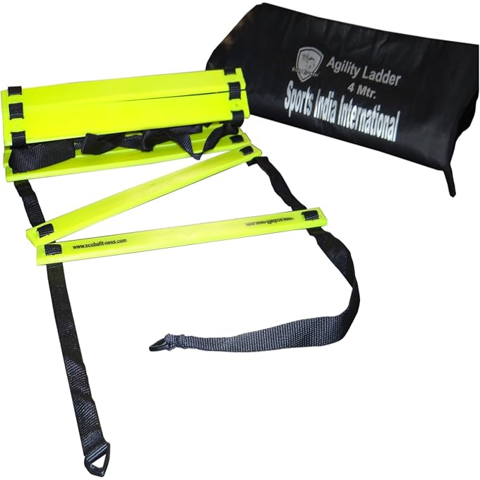 ROXAN Flat Heavy Adjustable Speed Agility Ladder (8M With 20 Rungs) - Image 3