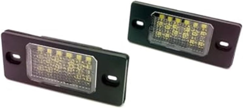 DEMULAX 2Pcs White License Plate Light - Image 1