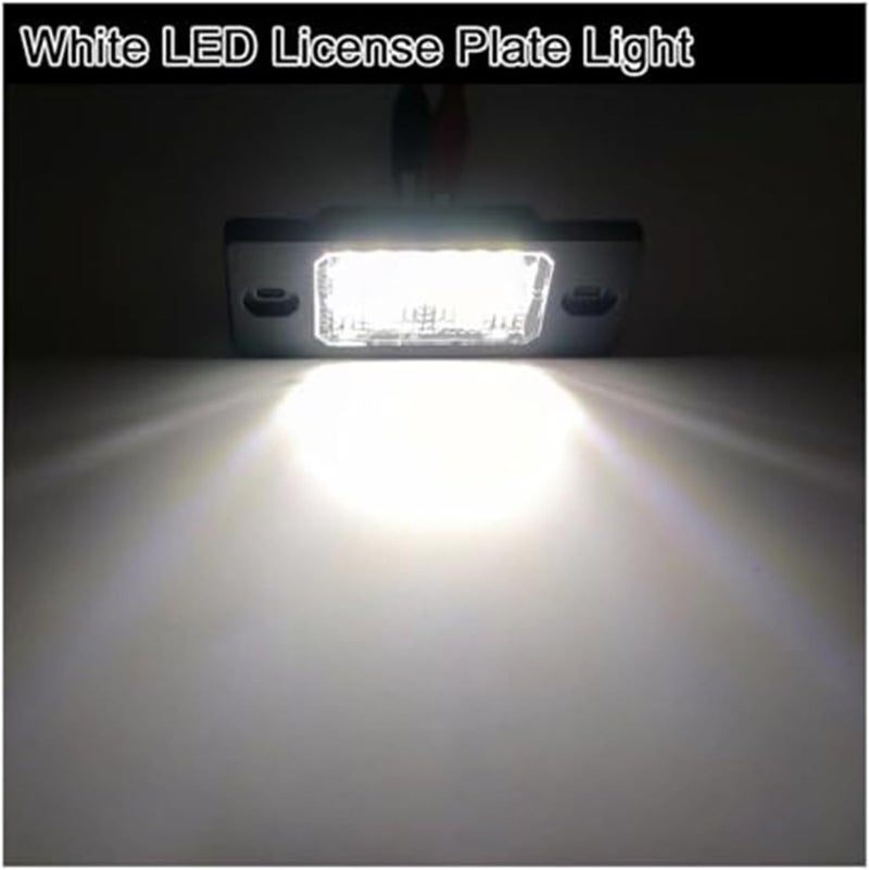 DEMULAX 2Pcs White License Plate Light - Image 5