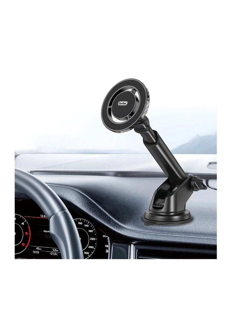 GO-DES Magsafe Car Bracket Suction Cup Phone Holder - Image 2
