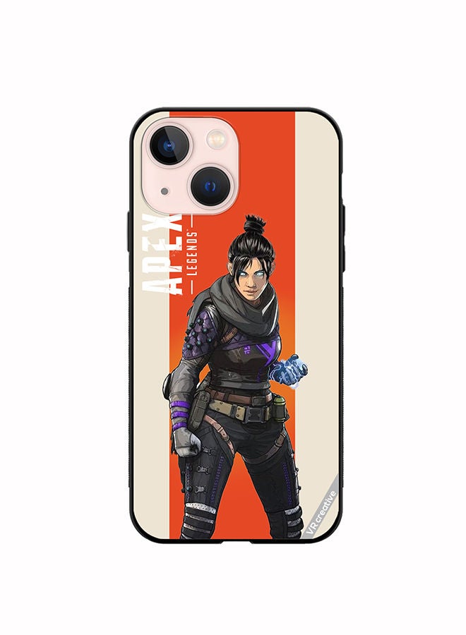 VR CREATIVE Protective Case Cover For Apple iPhone 13 mini Apex Legends Waraith Design Multicolour - Image 1
