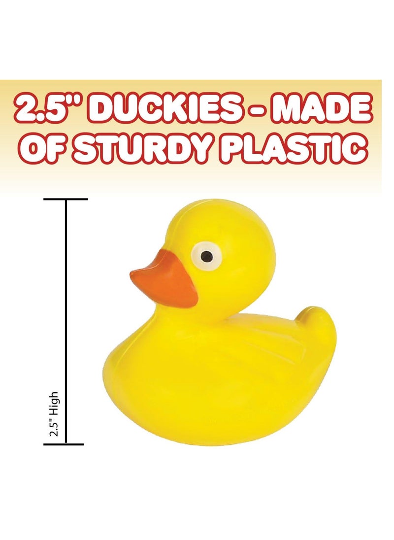 Gamie Duck Pond Matching Game for Kids Includes 20 Plastic Ducks with Numbers and 3’ x 6” Inflatable Pool - Fun Memory Game - Water Outdoor Game for Children, Preschoolers, Birthday Party