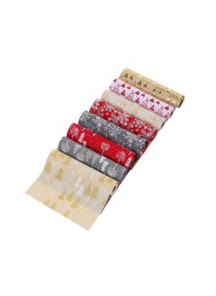 ACLIX Long Table Cloth Runners,Merry Christmas Tree and Snowflake Print Round Table Decorations for Birthday Parties Banquets(28x270CM)  - Image 3