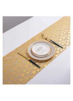 ACLIX Long Table Cloth Runners,Merry Christmas Tree and Snowflake Print Round Table Decorations for Birthday Parties Banquets(28x270CM)  - Image 1