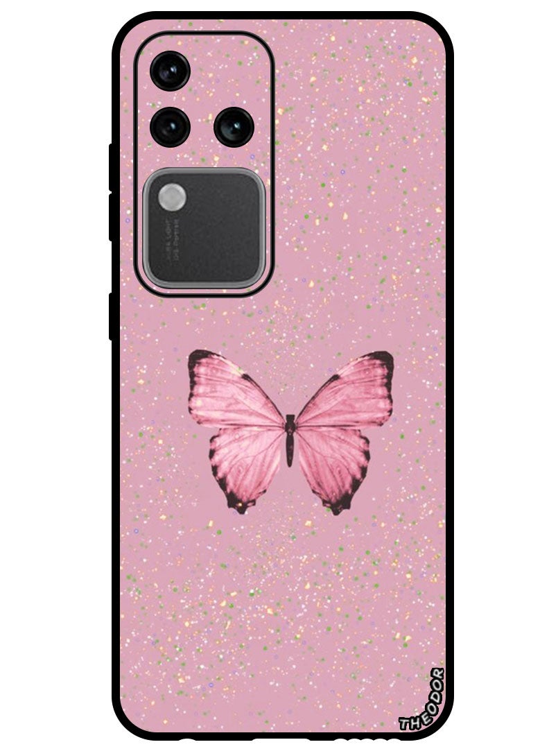 Theodor Protective Case Anti Scratch Shock Proof Bumper Cover For Vivo S18 Pro Glitter Butt 1 - Image 1