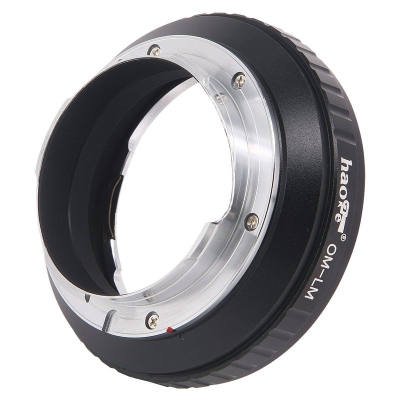 Haoge Lens Mount Adapter for Olympus OM Zuiko Mount Lens to Leica M LM Mount Camera Such as M240, M240P, M262, M3, M2, M1, M4, M5, M6, MP, M7, M8, M9, M9-P, M Monochrom, M-E, M, M-P, M10, M-A - Image 5