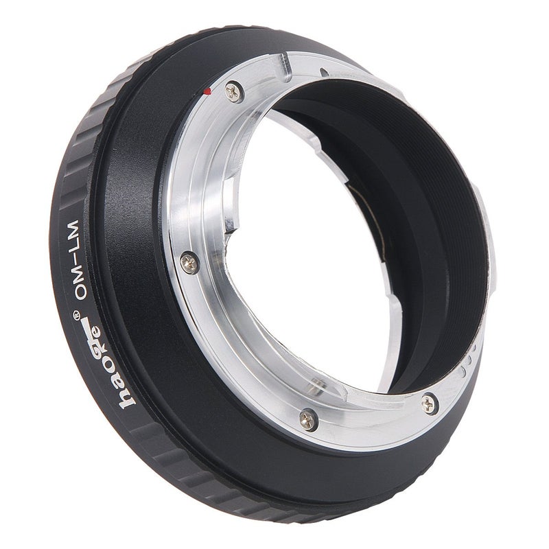 Haoge Lens Mount Adapter for Olympus OM Zuiko Mount Lens to Leica M LM Mount Camera Such as M240, M240P, M262, M3, M2, M1, M4, M5, M6, MP, M7, M8, M9, M9-P, M Monochrom, M-E, M, M-P, M10, M-A - Image 4
