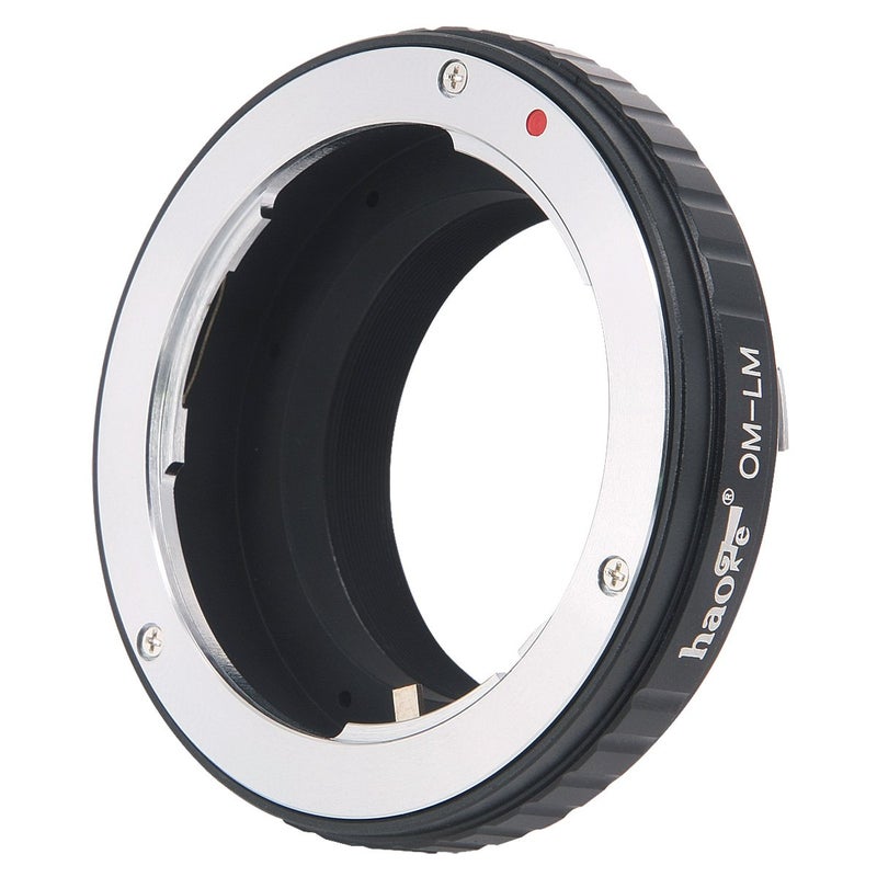 Haoge Lens Mount Adapter for Olympus OM Zuiko Mount Lens to Leica M LM Mount Camera Such as M240, M240P, M262, M3, M2, M1, M4, M5, M6, MP, M7, M8, M9, M9-P, M Monochrom, M-E, M, M-P, M10, M-A - Image 3