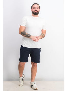 Company Eighty One Men Crew Neck Short Sleeves Plain T-shirt, White  - Image 4
