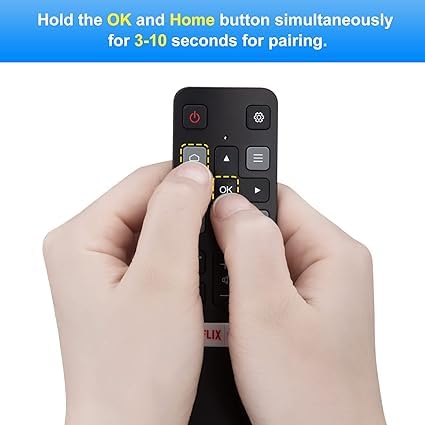 KPDP Original Voice Remote for TCL Android TV RC802V FNR240S330 32S330 43S434 50S434 55S434 65S434 75S434 32S6500A 65P8S 65P8 55P8S 55P8 55EP680 50P8S 50P8 40A325 49S6800 32S6510S 32A325 (Prime Video) - Image 2