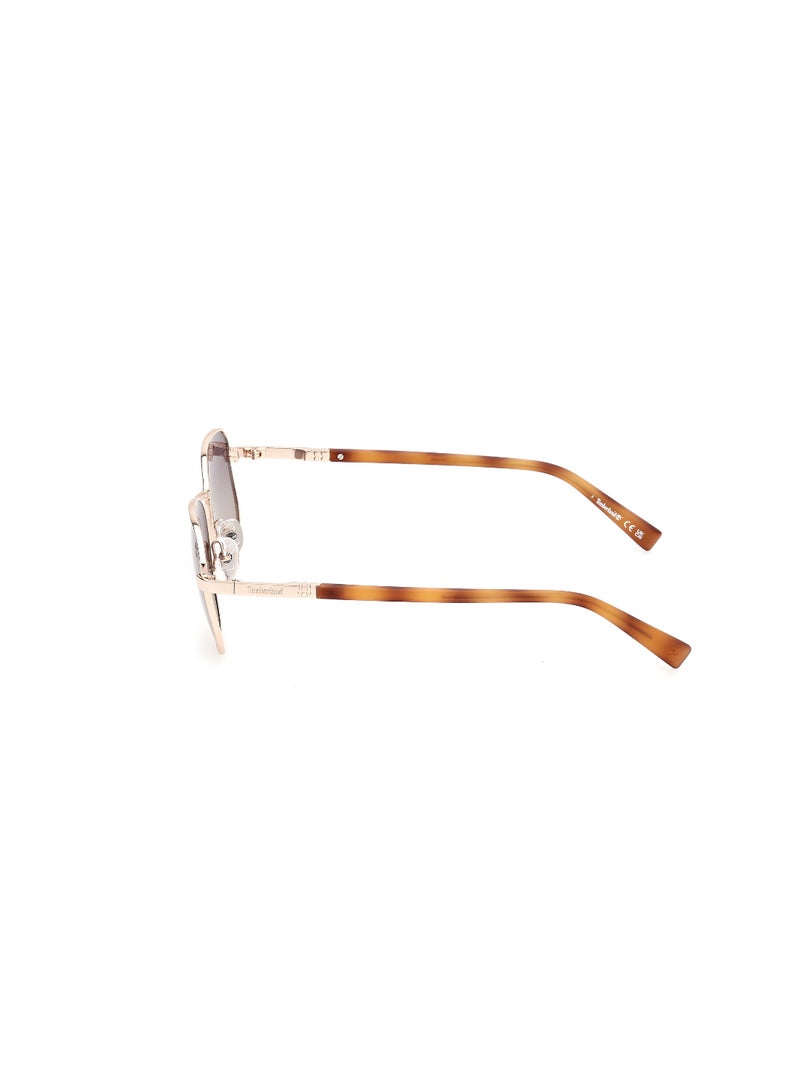 Timberland Men's Metal Sunglasses TB0001832H53 Lens Size: 53 Millimeter - Shiny Pale Gold - Image 4