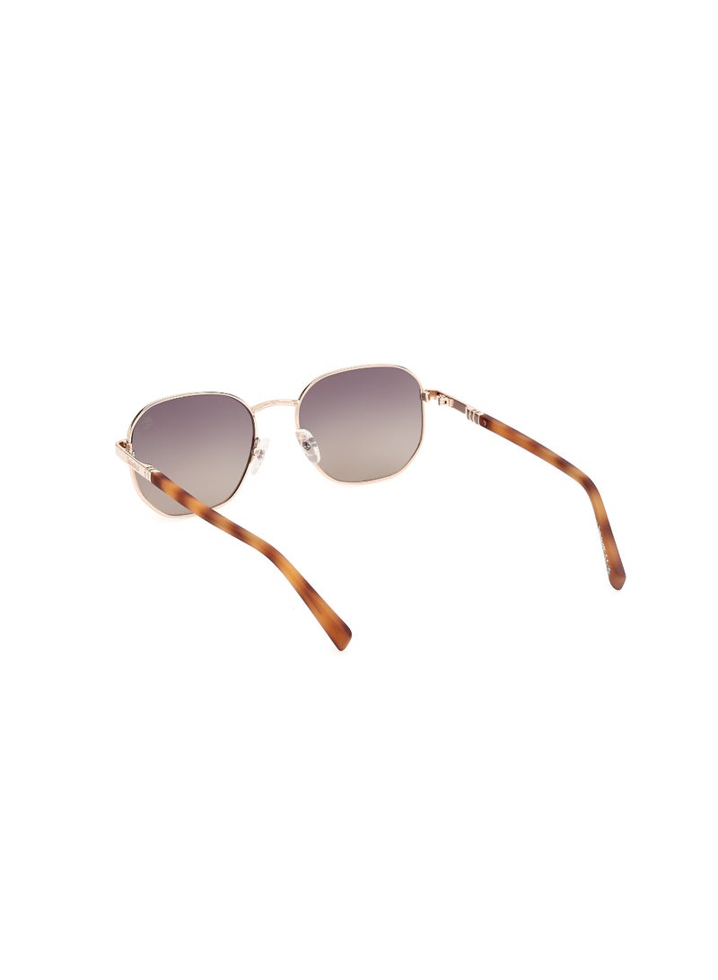 Timberland Men's Metal Sunglasses TB0001832H53 Lens Size: 53 Millimeter - Shiny Pale Gold - Image 5