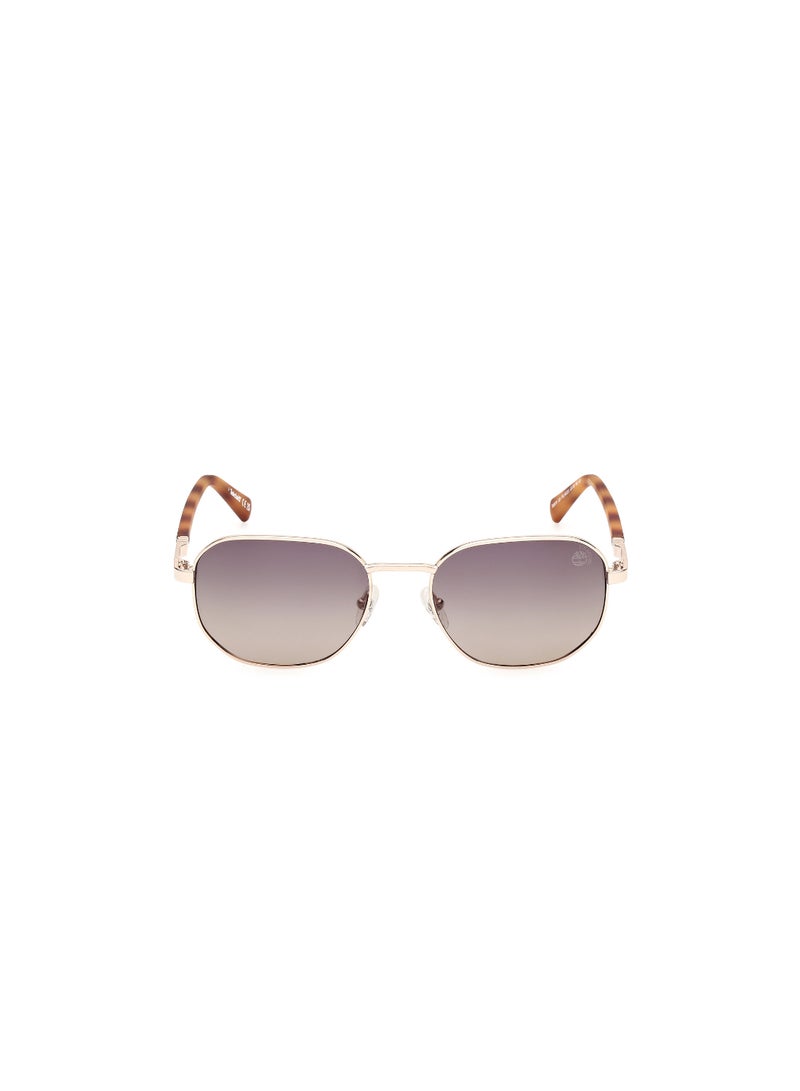 Timberland Men's Metal Sunglasses TB0001832H53 Lens Size: 53 Millimeter - Shiny Pale Gold - Image 2