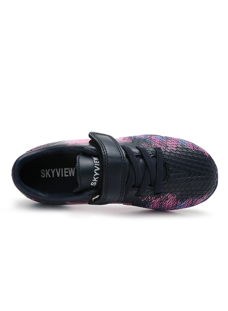 SKY VIEW Boys And Girls Soccer Cleats Turf Soccer Shoes For Kids Indoor Outdoor Children Unisex Football Boots IC or IN Flat Wide Training Sneaker Black Pink - Image 5