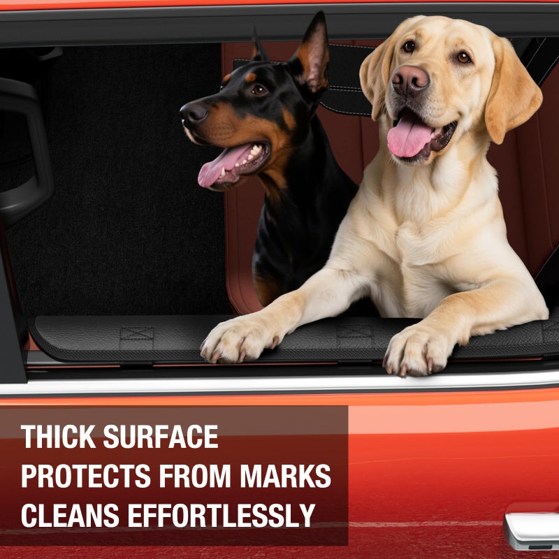 Surfcabin Dog Car Door Protector â€“ 20% Larger Design for Trucks & Large SUVs, Thickened Waterproof Door Panel Covers, Protects Doors from Dog Scratching - Image 3