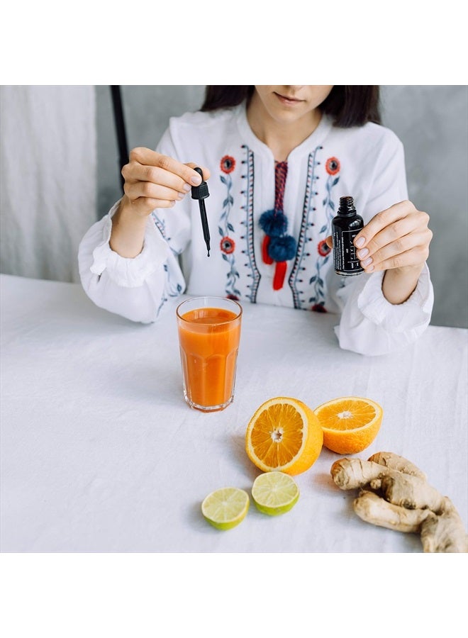 Pure Himalayan Shilajit قطرات سائلة، أصلية ونقية، معادن تتبع طبيعية ومركب حمض الفولفيك (50 مل، عبوة من 1) - Image 4