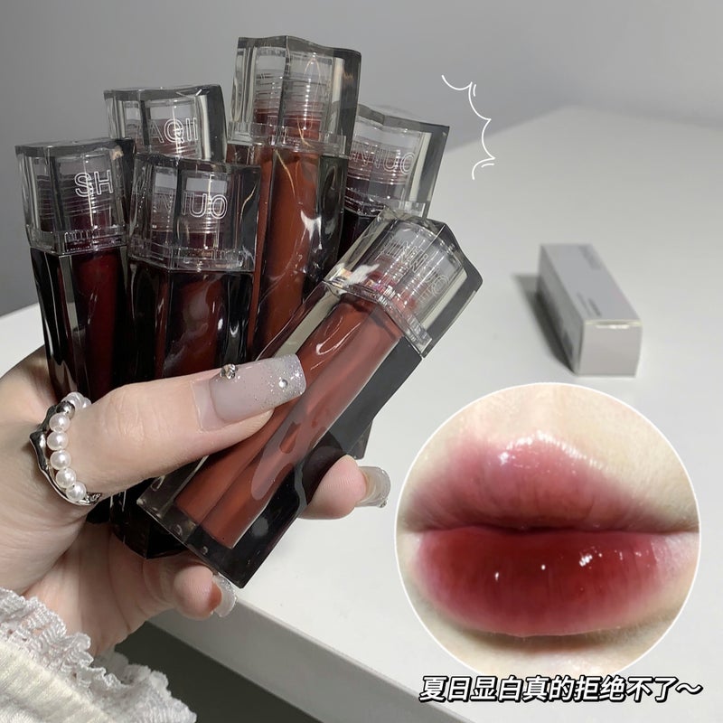 Sachino Water Gloss Mirror Lip Glaze – Moisturizing Lip Gloss for All Skin Types - Image 4