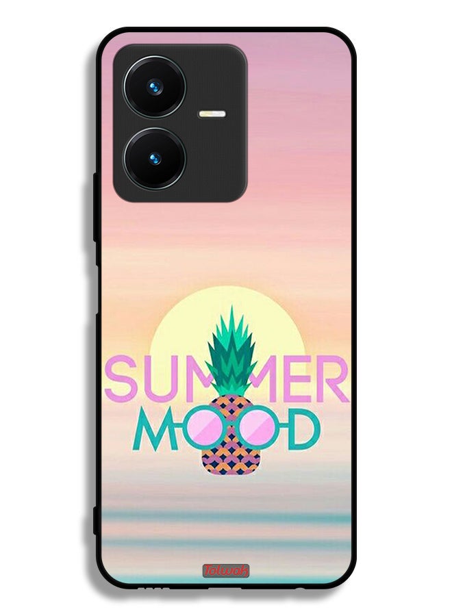 Tolwak Vivo Y22 Protective Case Cover Summer Mood - Image 1