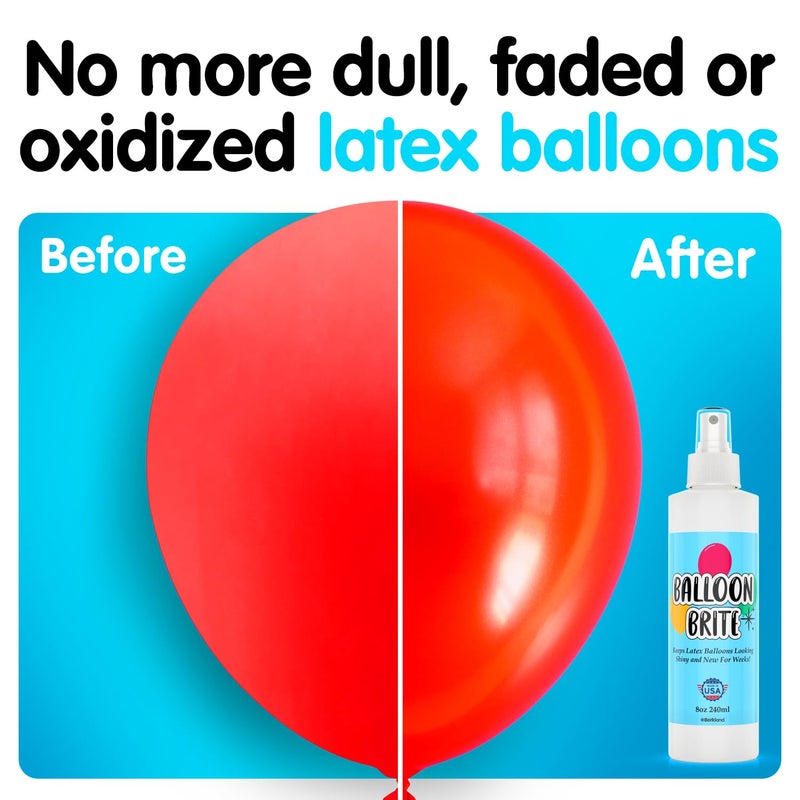 Berkland [2 Pack - 16 oz total] High Shine Spray for Latex Balloons - Balloon Shine for an Elegant Hi Gloss Finish in Minutes - Specially Formulated Balloon Glow Spray Made in USA - Image 2