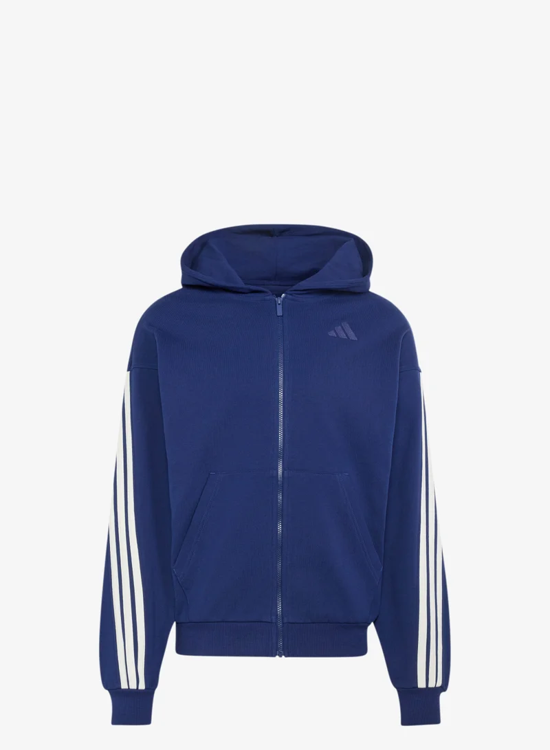 Adidas ADIDAS KIT 3-STRIPES FULL-ZIP HOODIE