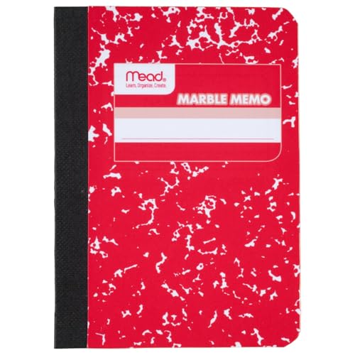 Mead Square Deal Memo Book, Narrow Ruled Paper, 80 Sheets, 4-1/2" x 3-1/4", Assorted Colors, 1 Count (45417) - Image 2