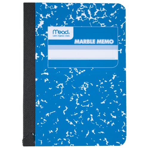 Mead Square Deal Memo Book, Narrow Ruled Paper, 80 Sheets, 4-1/2" x 3-1/4", Assorted Colors, 1 Count (45417) - Image 1