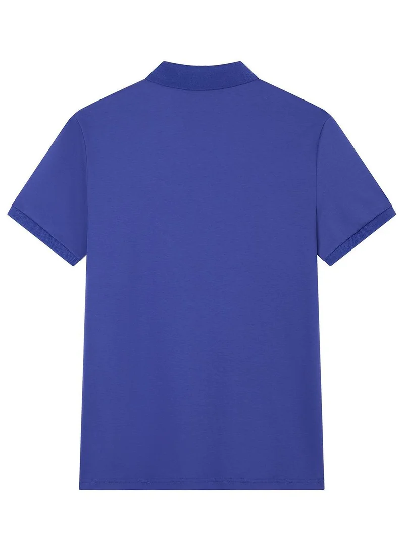 Giordano Men’s Slim Fit Liquid Touch Cotton Interlock Polo