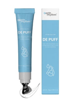 Earth Rhythm Under Eye Gel with Cooling Massage Roller for Dark Circles Puffy Eyes and Finelines 15gm