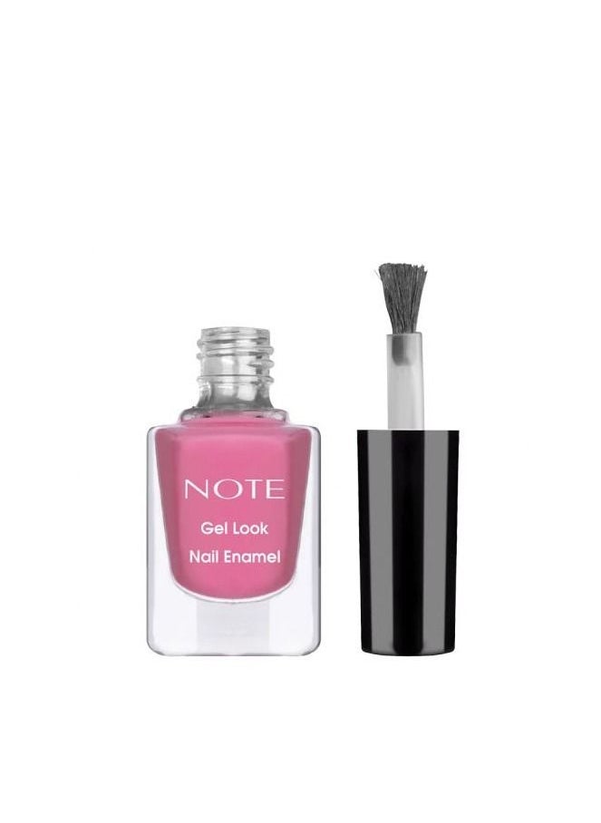 Note Note Gel Look Nail Enamel - 06 Brick Red - 9ml 