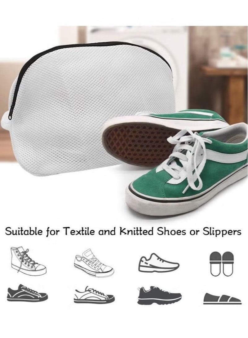 Shoe Washing Bag a Set of 4 Reusable Mesh Shoe Washing Bags Suitable for Sports Shoes Running Shoes Suitable for Men - Image 3