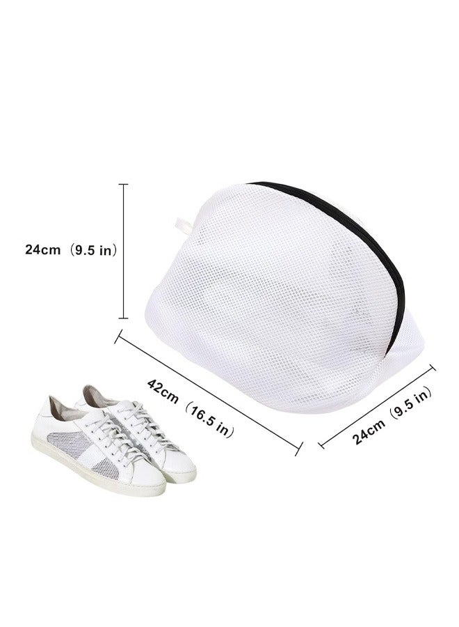 Shoe Washing Bag a Set of 4 Reusable Mesh Shoe Washing Bags Suitable for Sports Shoes Running Shoes Suitable for Men - Image 4