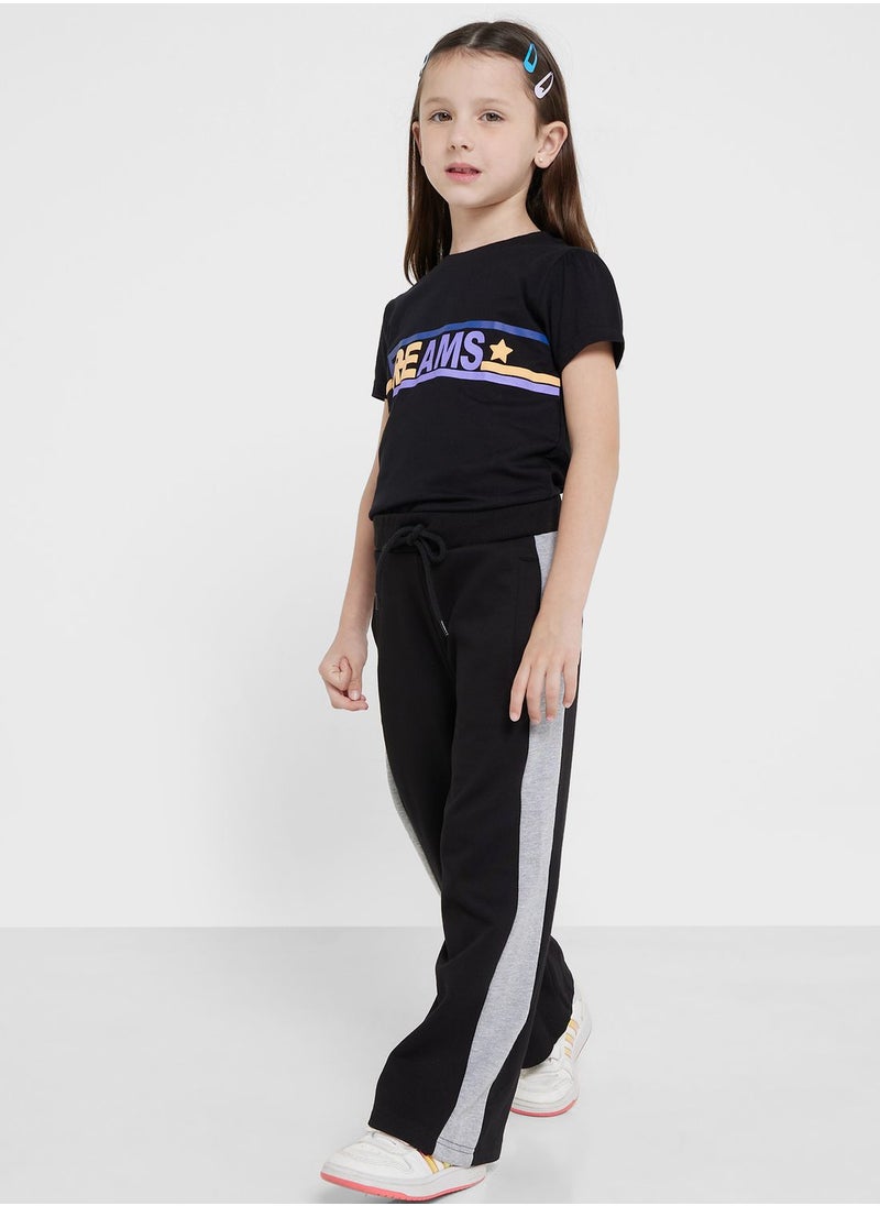 Pinata - Casual T-Shirt & Joggers Set For Girls - Image 1