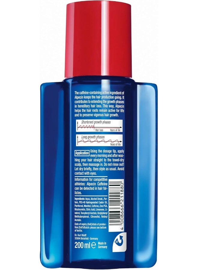 Alpecin Caffeine Liquid 1X 200Ml - Image 2