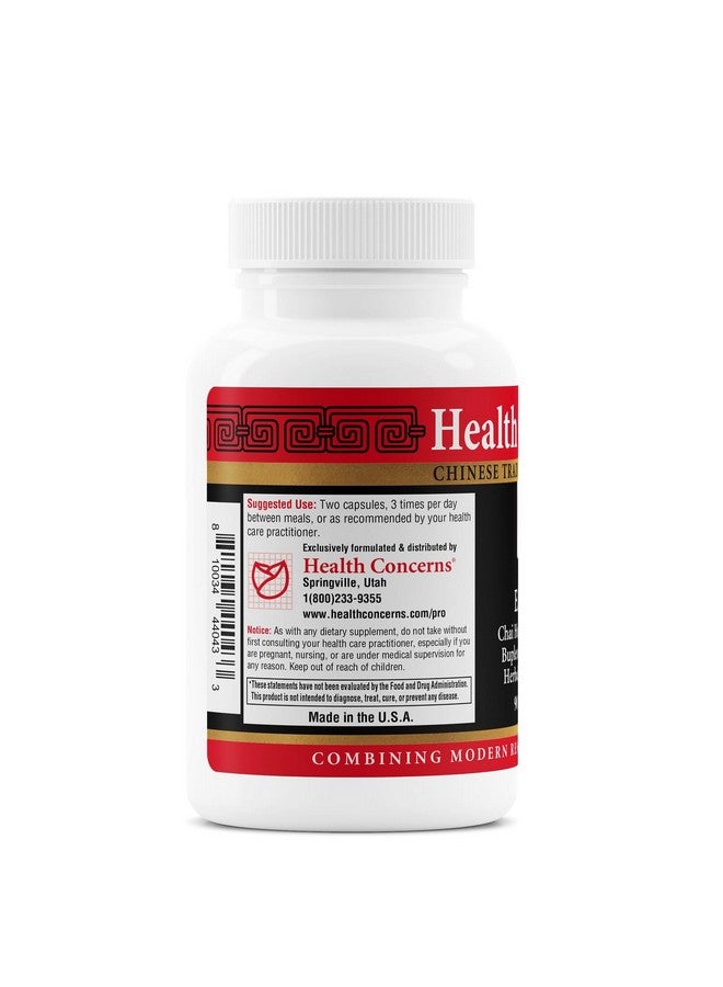 Health Concerns Health Concerns Ease Plus - Mood Balance, Stress Support, Liver & Digestive Harmony - Bupleurum & Calcium Herbal Supplement - Chinese Traditional Supplements - 90 Capsules - Image 2
