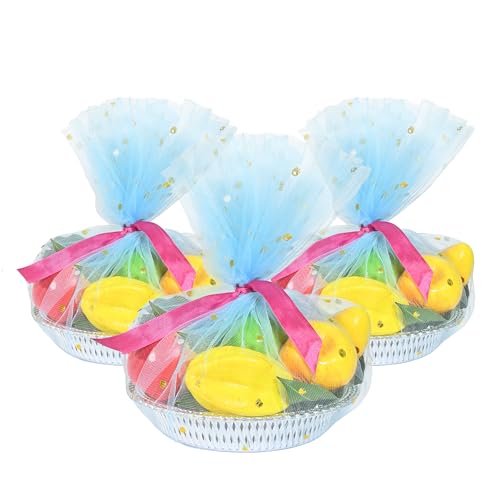 AMAROBA Dotted Net Fabric for Decor, Gift Packing, Party, Bouquet,Car, Christmas,Decoration,Width 1 mtr, 5 mtr Length net Cloth for Decoration (Pack of 5 MTR, DOT Light Blue), Dot - Image 5